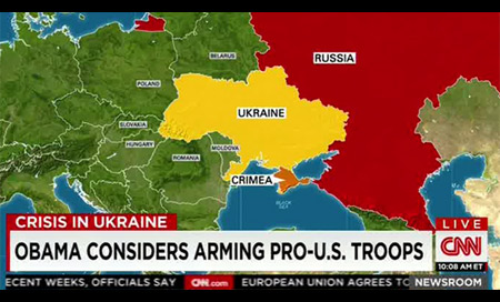 Medios informativos enfocan la intervención de EEUU en Ucrania